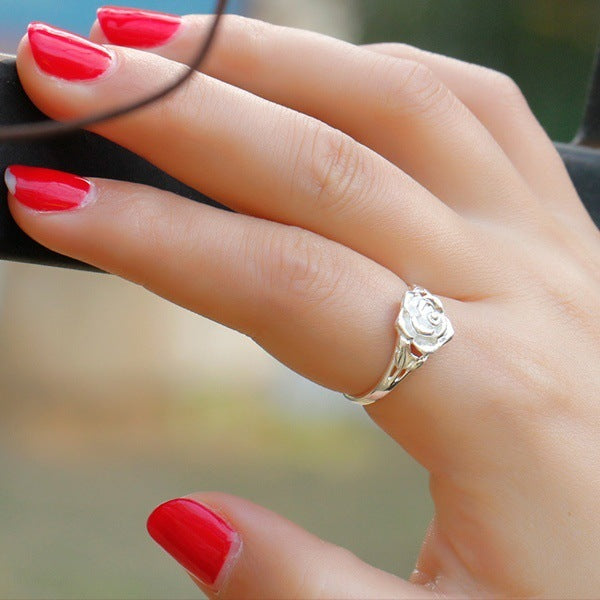Eu Creative Flower Proposal Engagement Party Ring