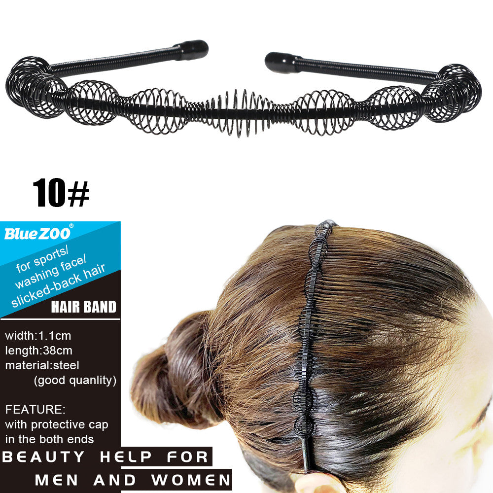 Men's Hair Bands, Women's Face Wash Headbands, Hairpins, Hairpins, Sports Hairbands