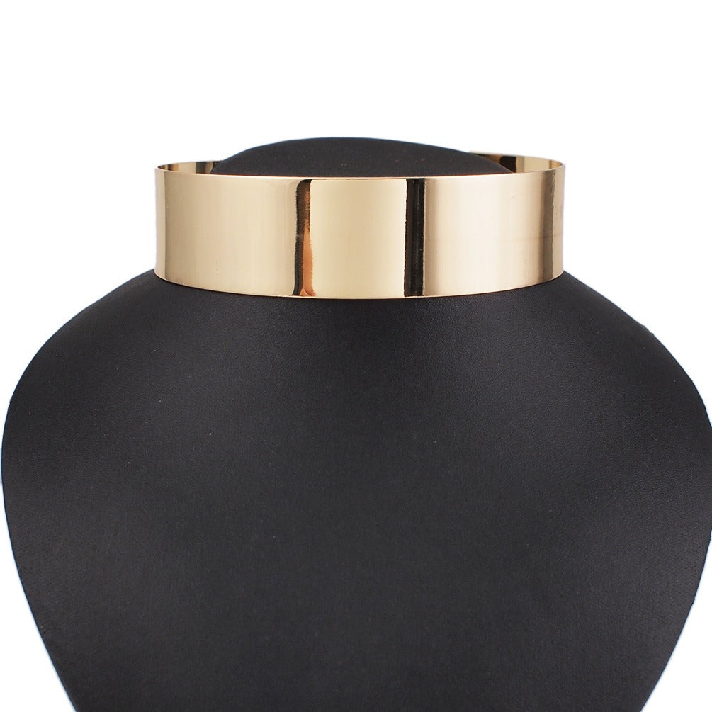 Torque Chokers Necklace Women's Metal Neckband Neckchain Jewelry