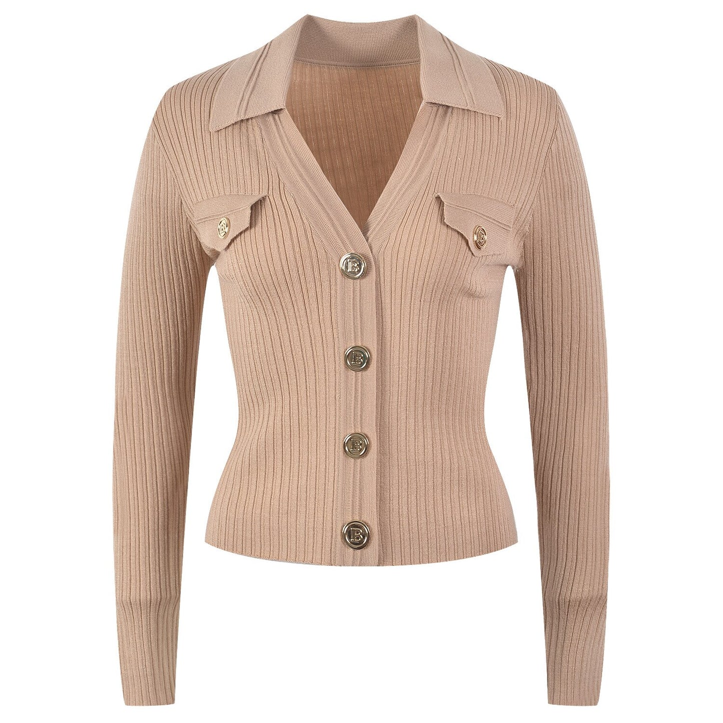 Fall Winter Vintage Cropped Wool Jacket Women's Single Breasted Tweed Elegant Chic Outwear Coat