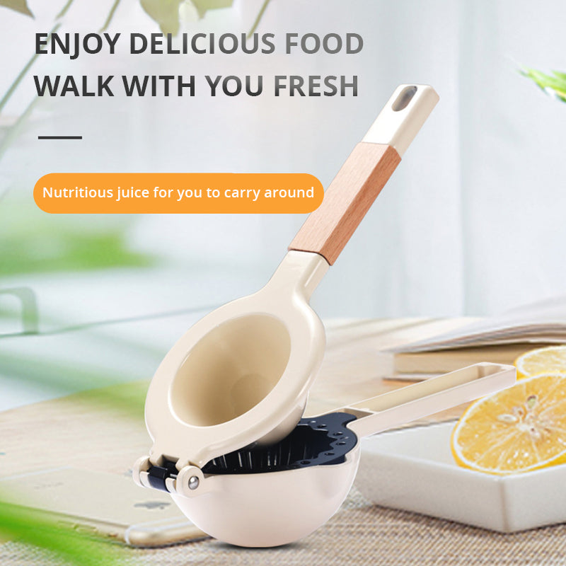 Aluminum Alloy Two In One Lemon Clip Fruit Manual Press, Orange Juice Squeezing Machine, Small Household Juicer
