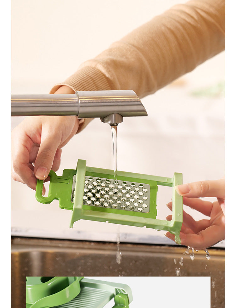 5-IN-1 BL ADE BOX INTEGRATED STORAGE Fruit Chopper Slicer Dicer Cutter Grinder Set Vegetable Processor Slicer Cutter