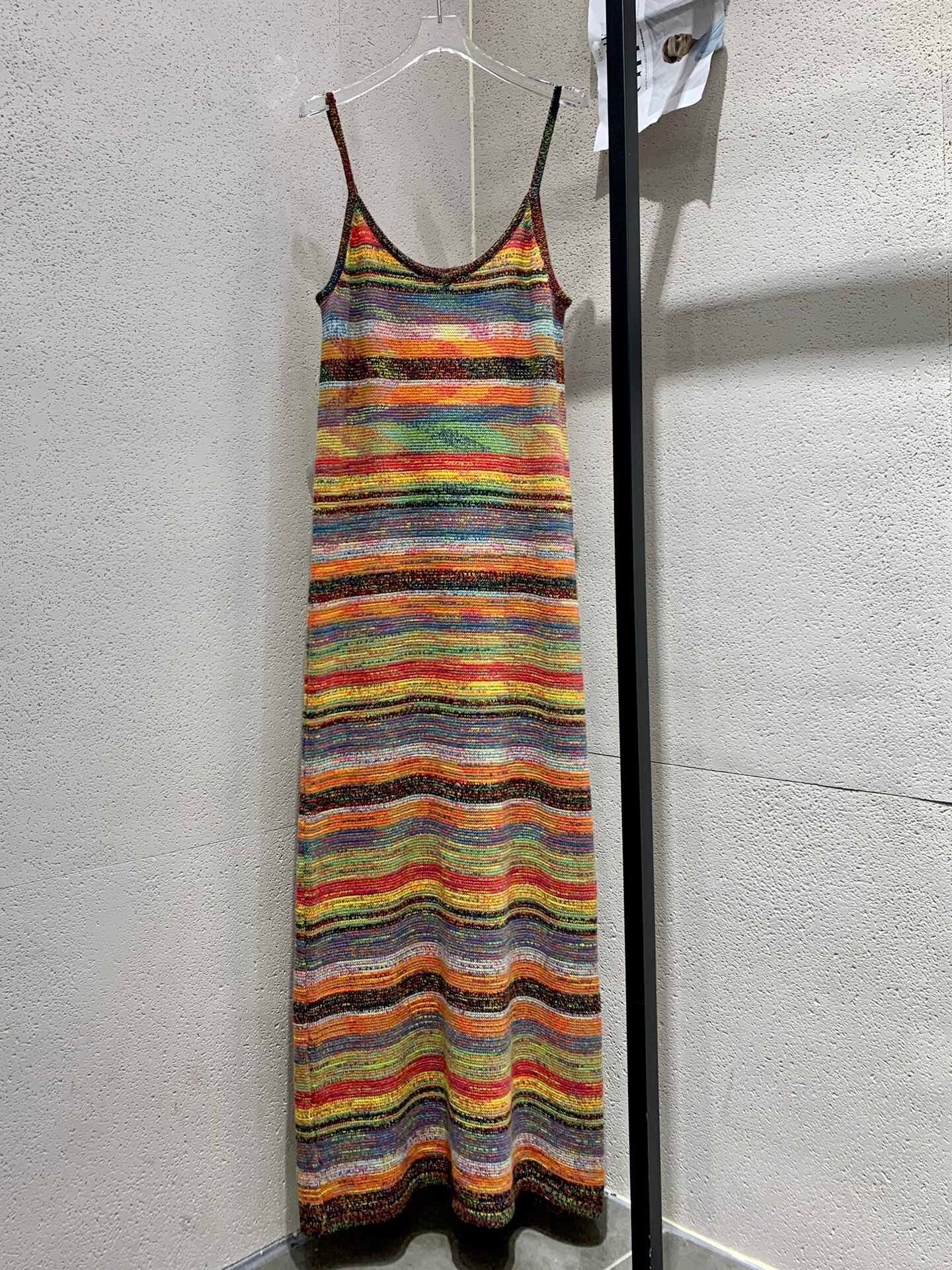 New Women Cotton Linen Knitted Spaghetti Strap Midi Dress Chic Elegant Casual Bohemian Beach Style Vintage Luxury Clothes