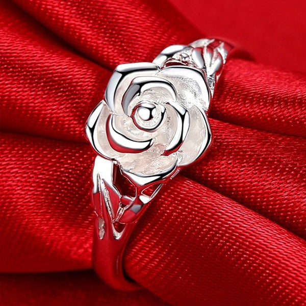 Eu Creative Flower Proposal Engagement Party Ring