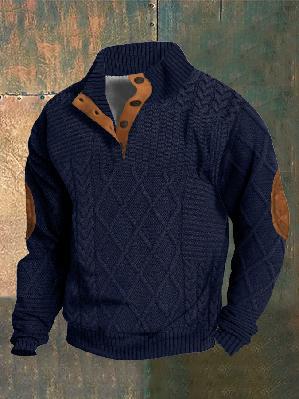 European And American Men's Sweater 3D Digital Series Printing