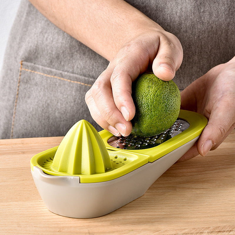 Multifunctional Juicer, Shredder, Two In One Kitchen Tool, Household Manual Juicer, Lemon Press