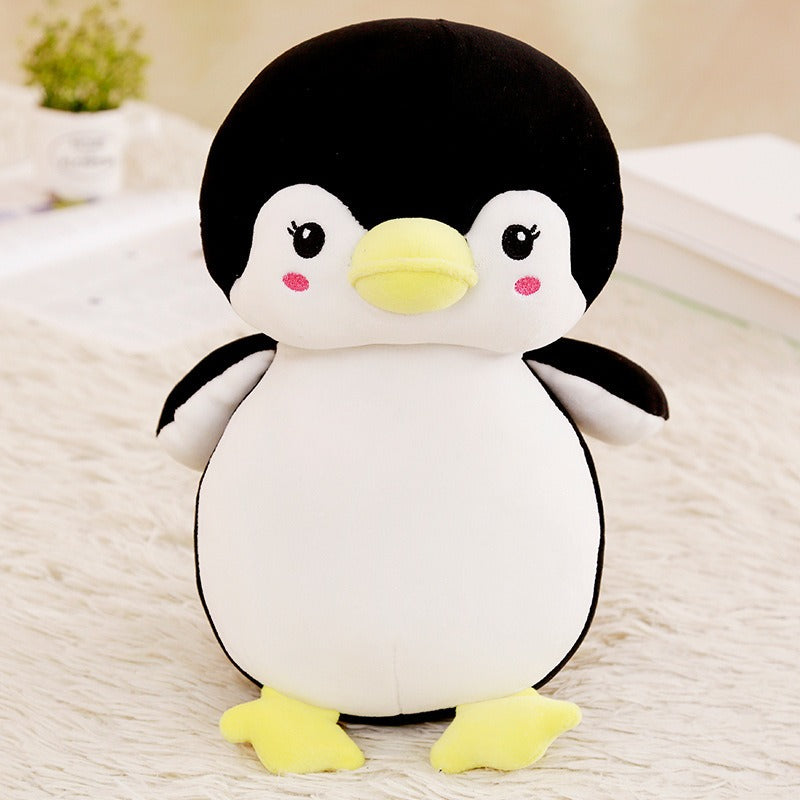 Down cotton cute shy penguin doll pillow Stuffed toy Children's Day girl gift doll