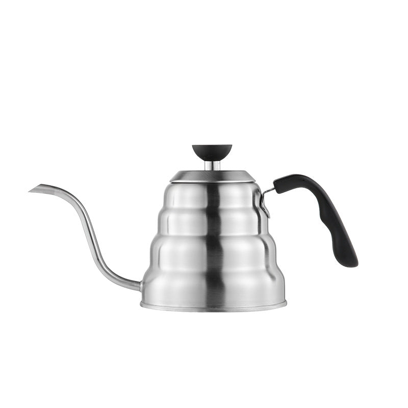 Hanging Ear Cloud Pot Handmade Coffee Pot 304 Stainless Steel Fine Mouth Pot Long Mouth Hot Water Pot