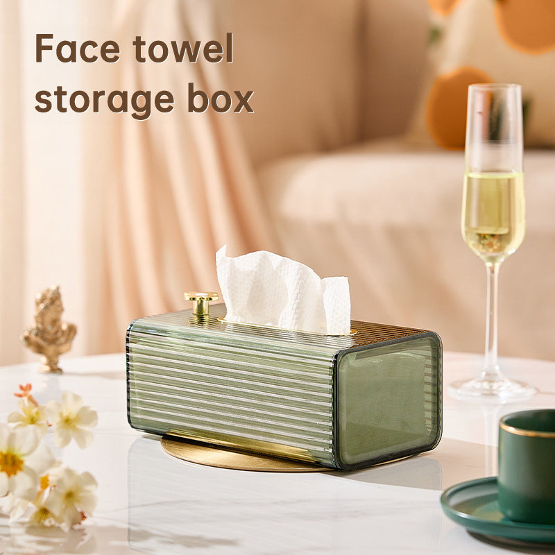 Wall Hanging Tissue Box Household Paper Drawer Facial Towel Storage Box Toilet Kitchen Non Perforated Paper Drawer