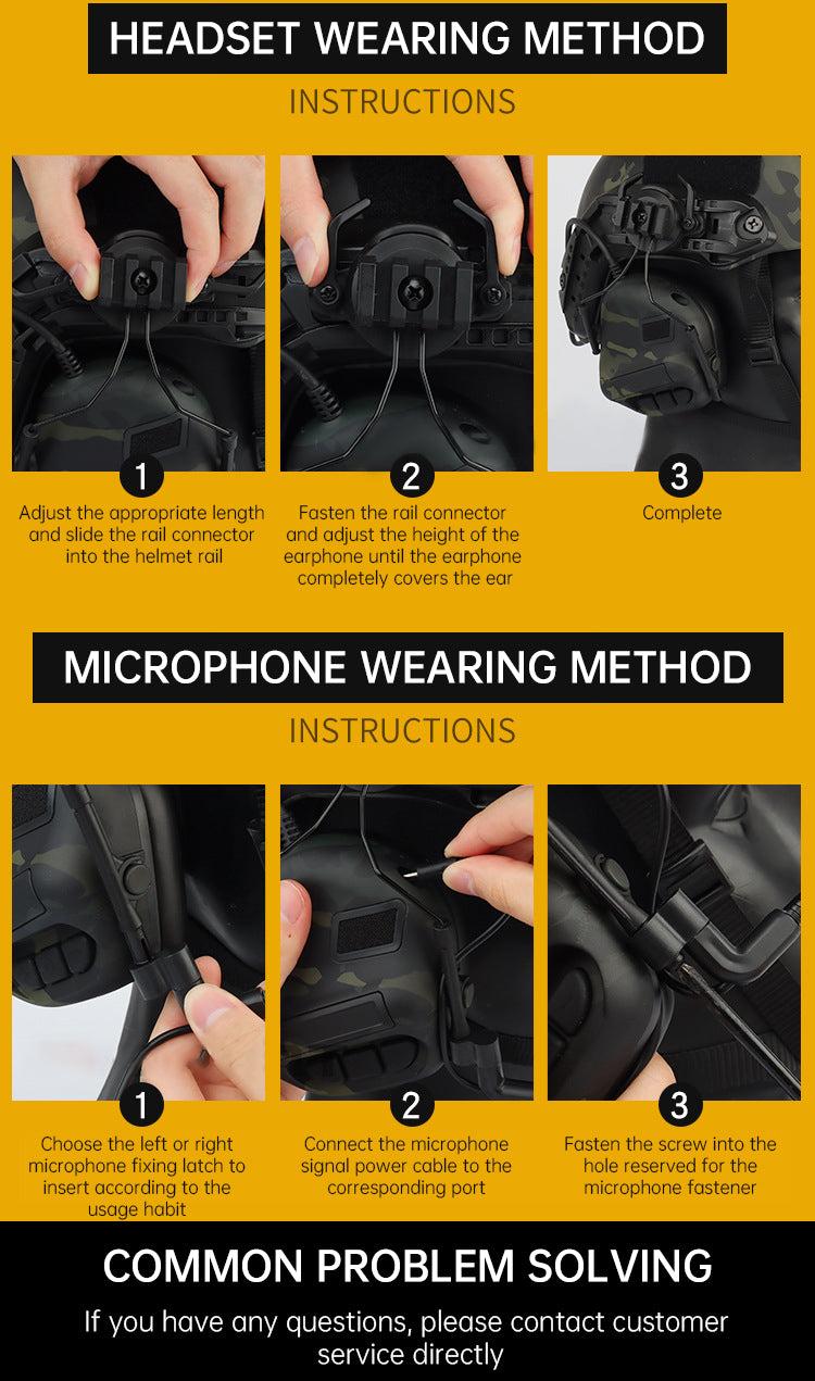 Tactical Mobile Phone Headset