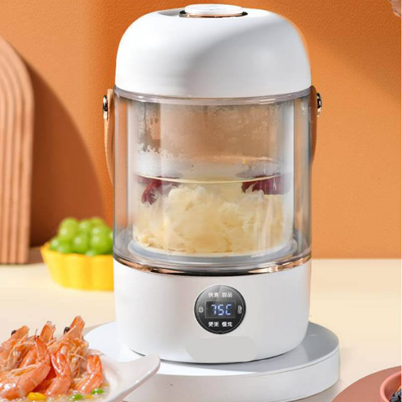 Mini small electric stew cooker 1-2 people portable multi-functional soup porridge porridge artifact office