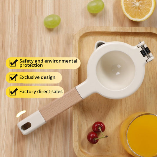 Aluminum Alloy Two In One Lemon Clip Fruit Manual Press, Orange Juice Squeezing Machine, Small Household Juicer