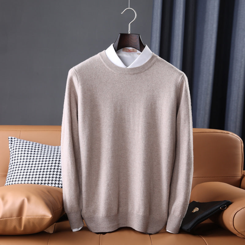 Wool V-neck Bottoming Shirt Pullover Sweater