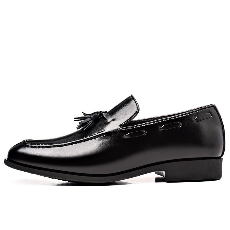 Men's New Suit Low Heel Leather Shoes