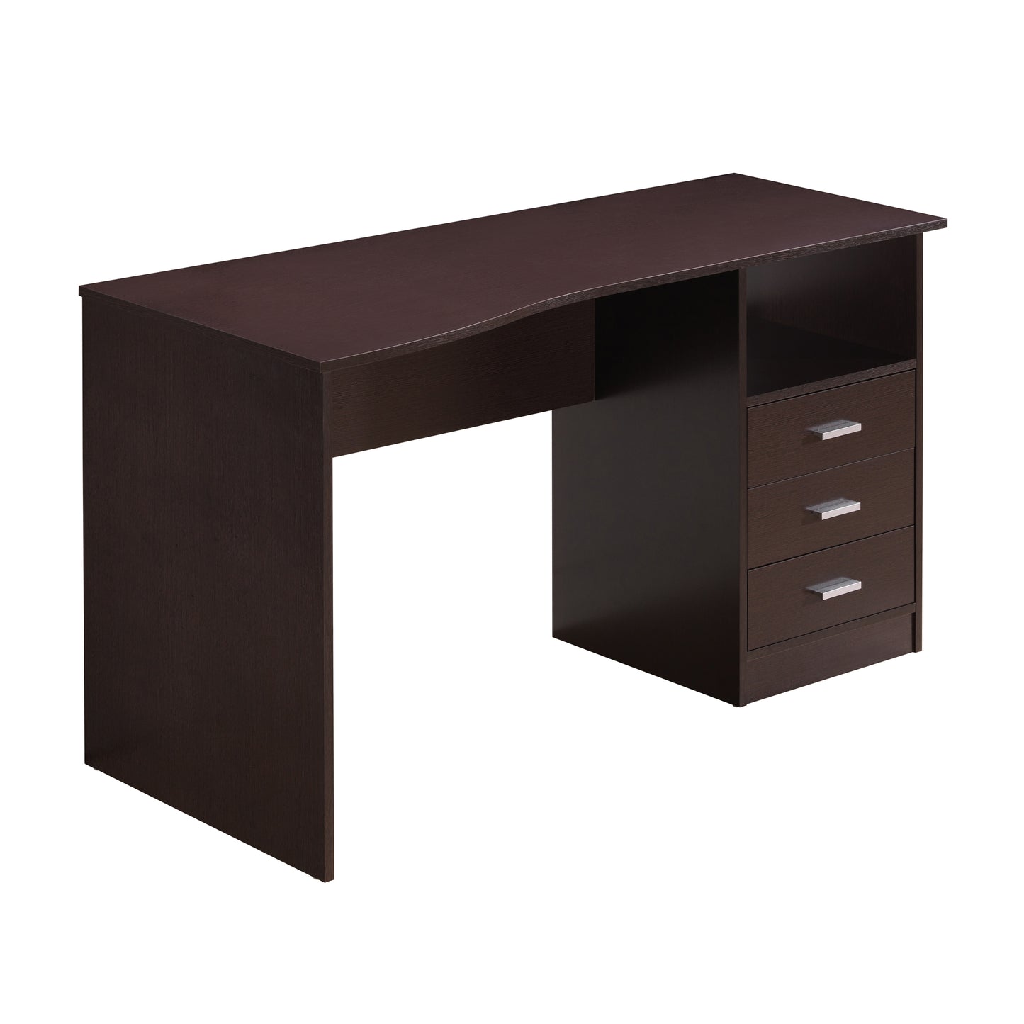 Techni Mobili Classic Computer Desk with Multiple Drawers, Wenge. 10% discount till 30 Sep